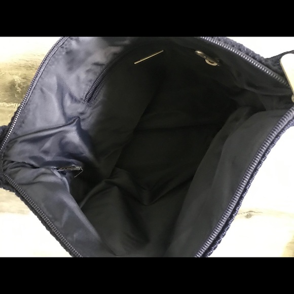 The Sak Navy Crotchet Purse - Picture 5 of 6